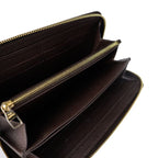 Louis Vuitton Zippy Wallet Long Leather Taille Brownish — view 4