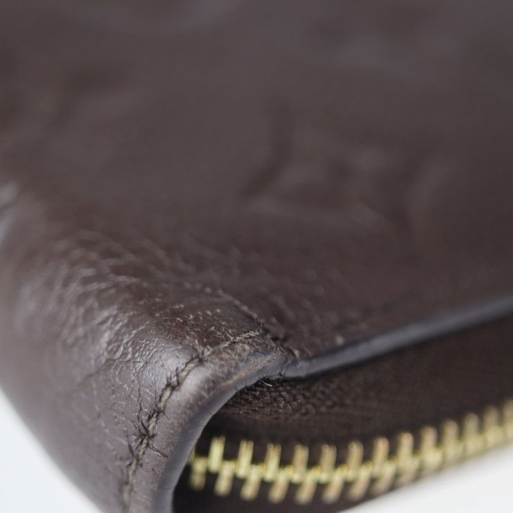 Louis Vuitton Zippy Wallet Long Leather Taille Brownish — view 7