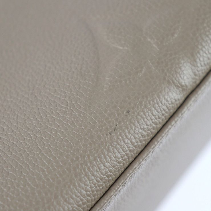Louis Vuitton Grand Palais MM Handbag Leather Tortolaire Gold Hardware — view 6