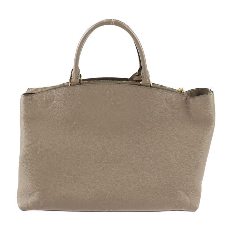 Louis Vuitton Grand Palais MM Handbag Leather Tortolaire Gold Hardware — view 3