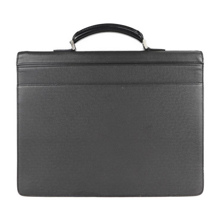 Louis Vuitton Robusto 1 Business Bag Leather Ardoise Black Hardware — view 3
