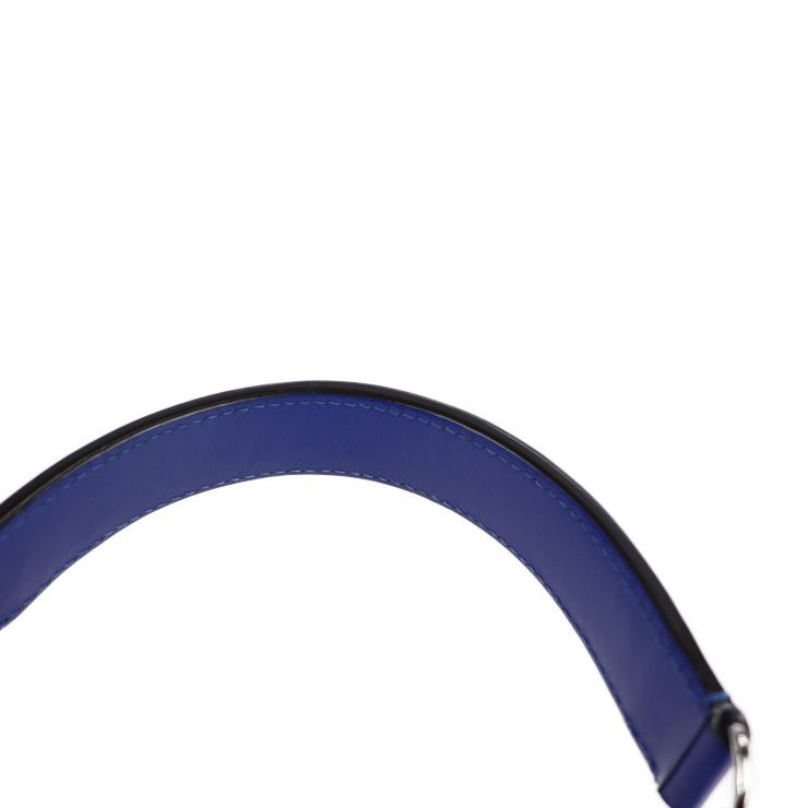 Louis Vuitton Neo Noe Handbag Leather Coquelicot Redish Blue Silver — view 5