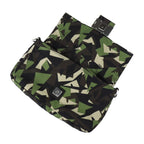 Fendi Mamma Bucket Camouflage Shoulder Bag 7 Va472 Nylon Leather Green Beige — view 7
