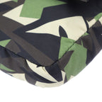 Fendi Mamma Bucket Camouflage Shoulder Bag 7 Va472 Nylon Leather Green Beige — view 5