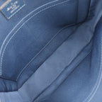 Louis Vuitton Anton Messenger PM Shoulder Bag Leather Blue Marine Silver — view 9