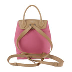 Louis Vuitton Lock Me Backpack Daypack Leather Blossom Pinkish Beige — view 3