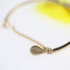Fendi Bracelet Metal Fur Gold Yellow Monster Eye Bangle — view 4