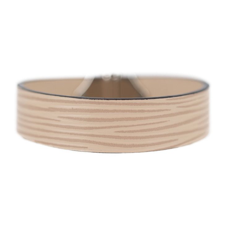 Louis Vuitton Bracelet Spirit M6754 F Epi Leather Beige Silver Hardware — view 3