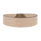 Louis Vuitton Bracelet Spirit M6754 F Epi Leather Beige Silver Hardware — view 3