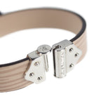 Louis Vuitton Bracelet Spirit M6754 F Epi Leather Beige Silver Hardware — view 4