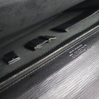 Loewe Briefcase Business Bag 13-50.70.002-1579 Leather Black Gold Hardware — view 8