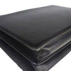 Loewe Briefcase Business Bag 13-50.70.002-1579 Leather Black Gold Hardware — view 6