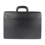 Loewe Briefcase Business Bag 13-50.70.002-1579 Leather Black Gold Hardware — view 3