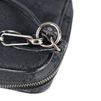 Gucci Shoulder Bag Canvas Leather Black GG Pochette — view 6