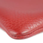 Gucci Clutch Bag Leather Red Animalier Second Taiga Angry Cat — view 5