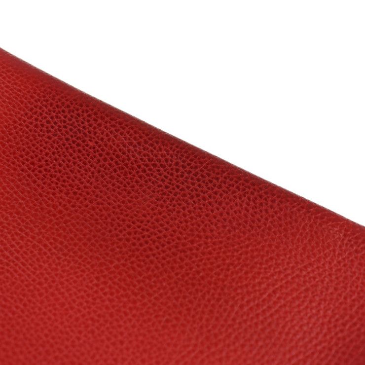Gucci Clutch Bag Leather Red Animalier Second Taiga Angry Cat — view 8