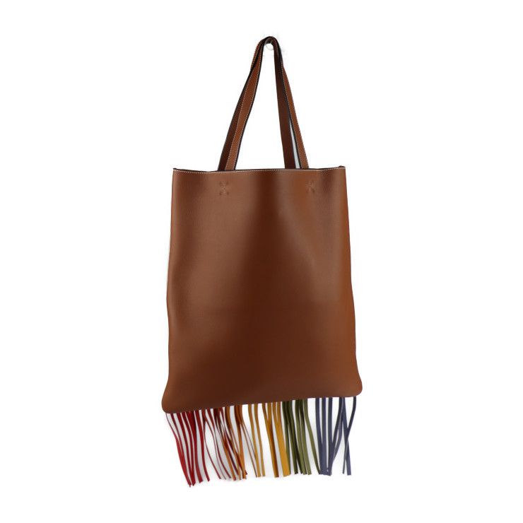 Loewe Paula's Ibiza Tote Bag 330.16 R72 Leather Multicolor Handbag — view 3