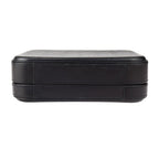 Louis Vuitton Valisette PM Handbag Leather Black Silver Hardware — view 4