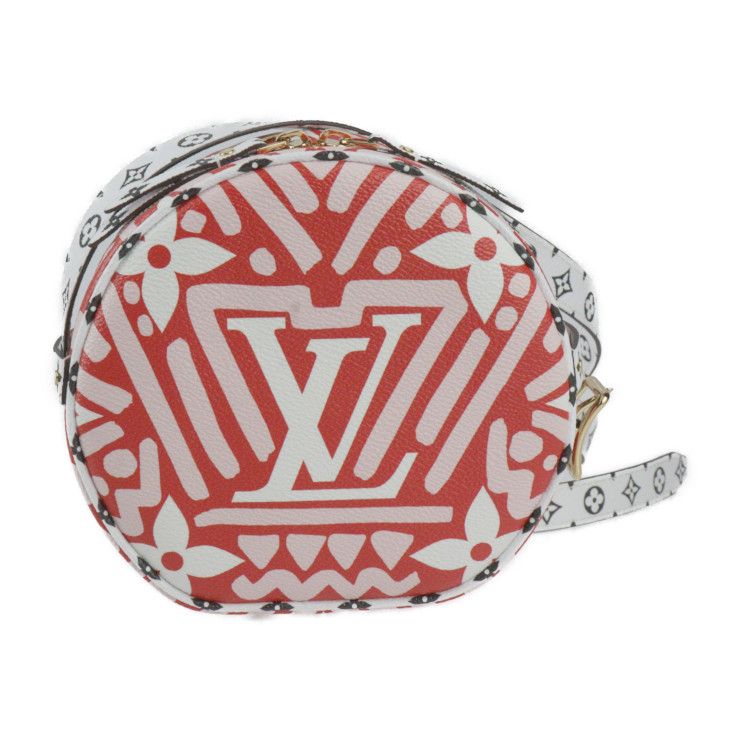 Louis Vuitton Bowat Chapeau Supre Crafty Shoulder Bag Red Pink — view 3