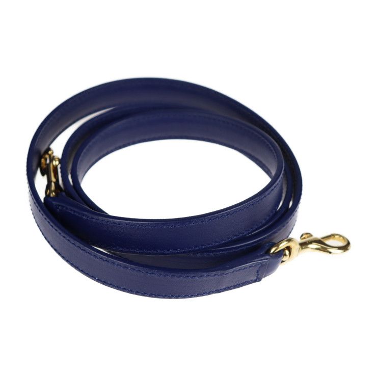 Saint Laurent Sac de Jour Handbag Leather Blue 2-Way — view 9