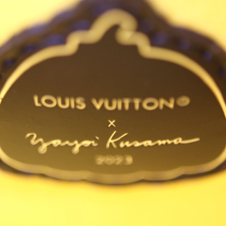 Louis Vuitton Lvxyk Marelini Handbag Epi Leather Jeanne Black Yayoi Kusama — view 7