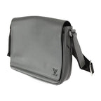 Louis Vuitton District PM NV3 Messenger Bag Leather Glacier Gray Silver — view 2