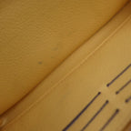 Louis Vuitton Zippy Wallet Long Leather Pink Beige Yellow — view 7