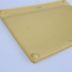 Fendi Peekaboo Pocket Pouch 7 Ar907 Nappa Leather Semolino Cream Yellow — view 5