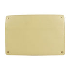 Fendi Peekaboo Pocket Pouch 7 Ar907 Nappa Leather Semolino Cream Yellow — view 3
