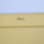 Fendi Peekaboo Pocket Pouch 7 Ar907 Nappa Leather Semolino Cream Yellow — view 7