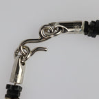 Louis Vuitton Collier Tropical Flowers Necklace Mp1965 Wood Dark Grey Black — view 5