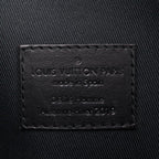 Louis Vuitton Pochette A4 Chain Second Bag Leather Black Rainbow Taiga — view 9