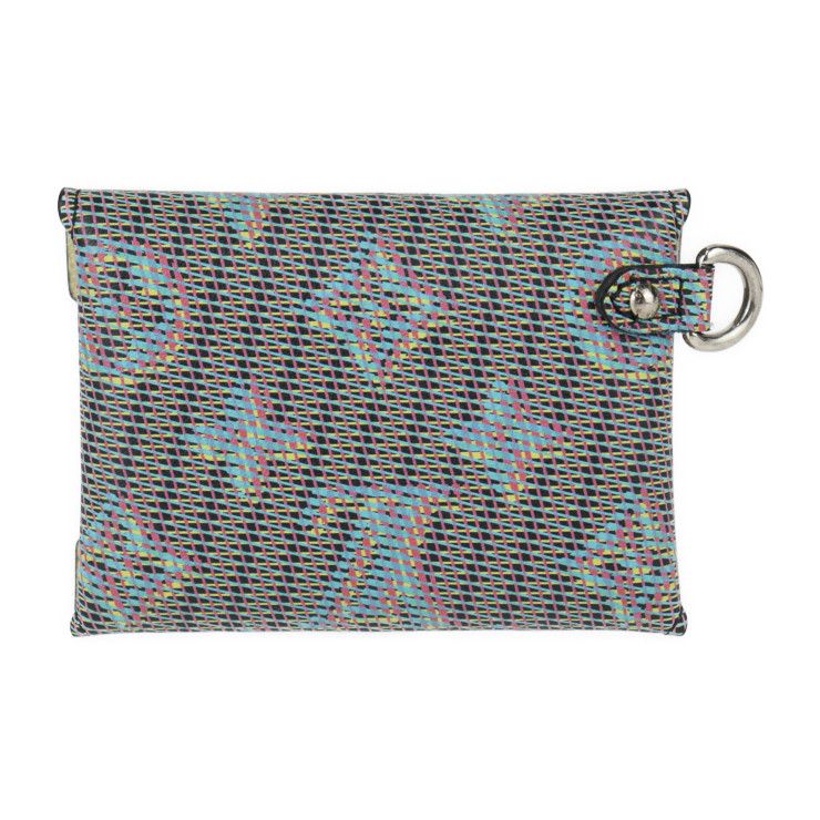Louis Vuitton Kirigami Necklace Card Case Calf Leather Blue Multicolored — view 5