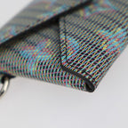 Louis Vuitton Kirigami Necklace Card Case Calf Leather Blue Multicolored — view 6