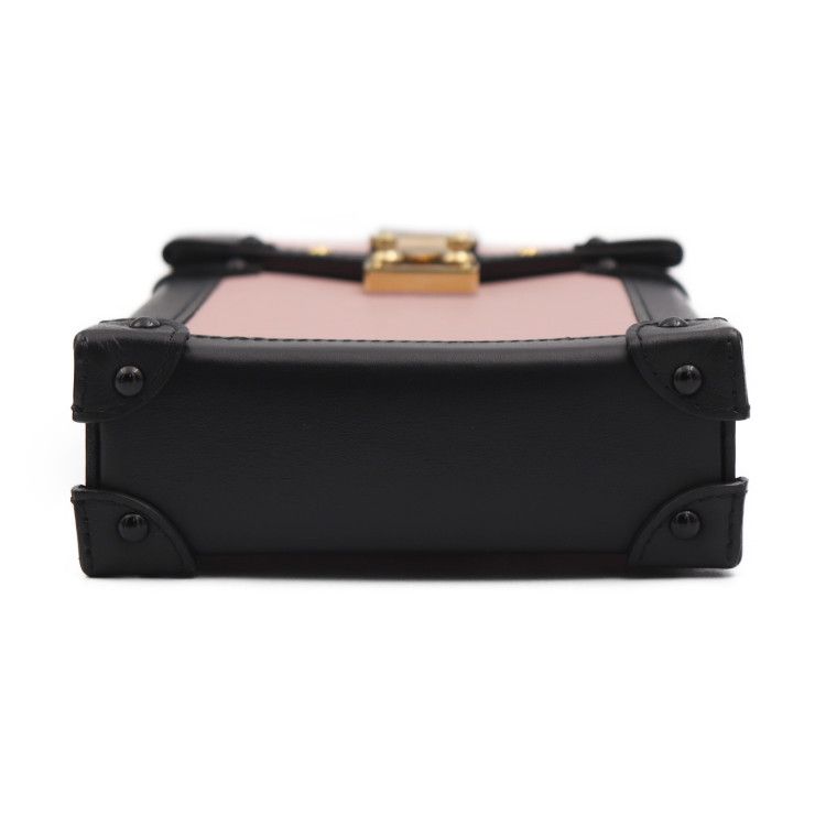 Louis Vuitton Pochette Trunk Vertical Shoulder Bag Leather Calf — view 4