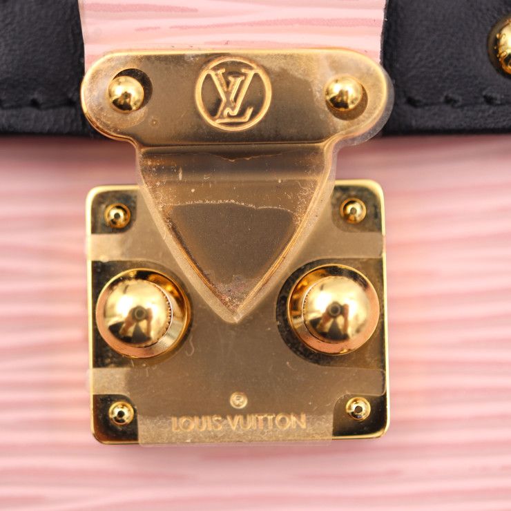 Louis Vuitton Pochette Trunk Vertical Shoulder Bag Leather Calf — view 6