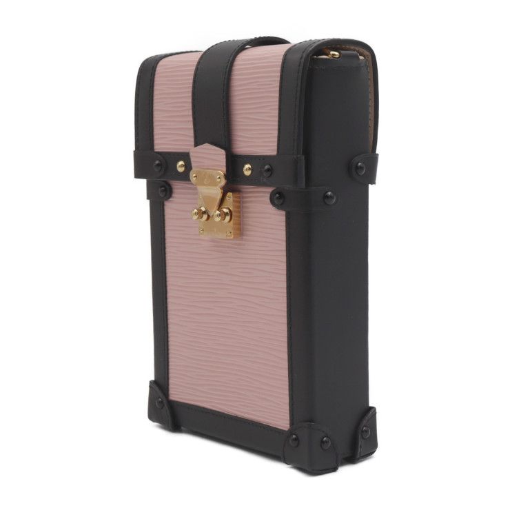 Louis Vuitton Pochette Trunk Vertical Shoulder Bag Leather Calf — view 2