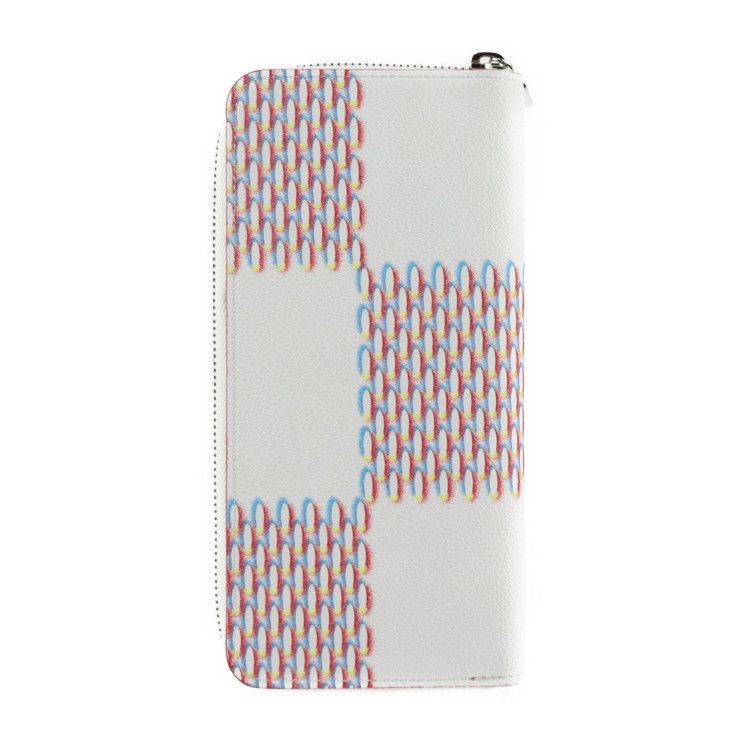 Louis Vuitton Zippy Wallet Vertical Long Leather Bronze White — view 3