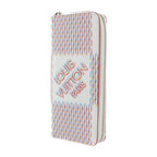 Louis Vuitton Zippy Wallet Vertical Long Leather Bronze White — view 2