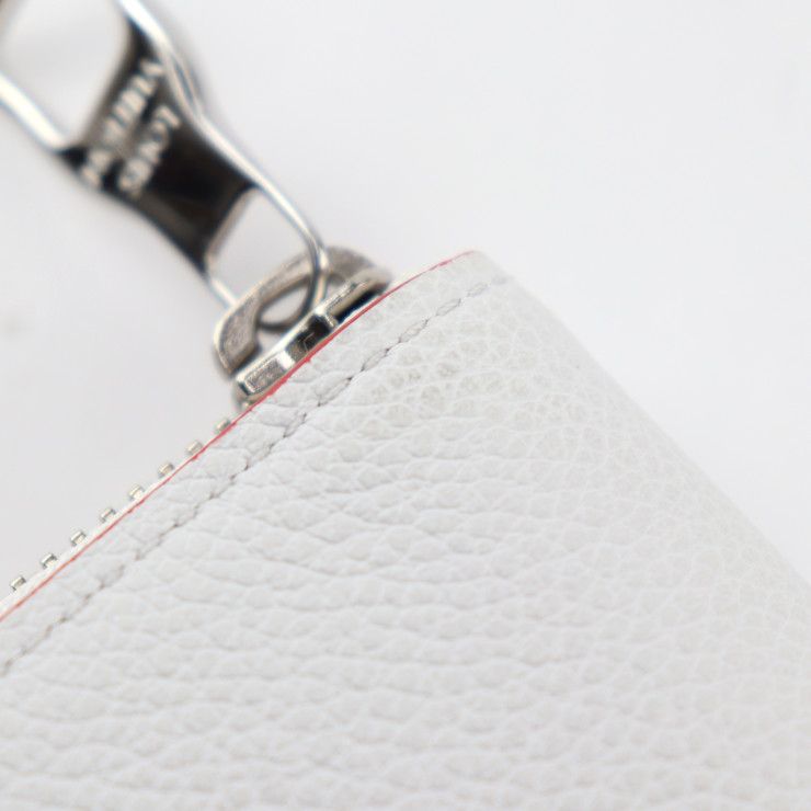 Louis Vuitton Zippy Wallet Vertical Long Leather Bronze White — view 6