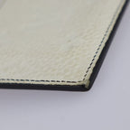 Louis Vuitton Coin Card Holder Case Leather White Blue Yellow — view 5