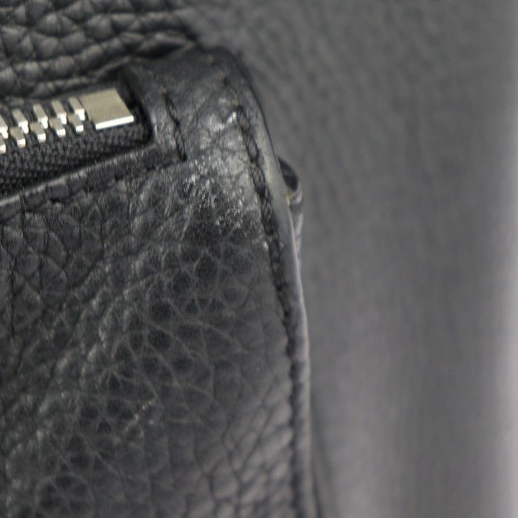 Louis Vuitton Alma Nd Messenger PM Shoulder Bag Taurillon Leather Black — view 6