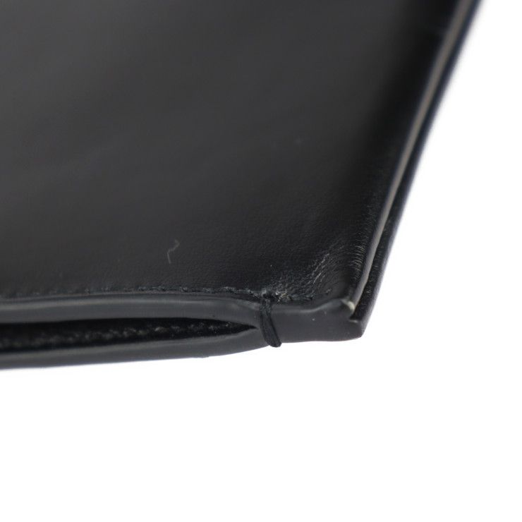 Saint Laurent Paris IPAD Militar Second Bag Leather Black Silver — view 4