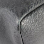 Louis Vuitton Cabas Light Tote Bag Leather Black Silver Hardware Taiga — view 6