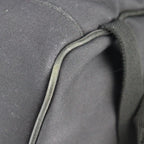 Saint Laurent Paris Backpack Daypack Canvas Leather Black Silver — view 4