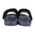 Gucci Horsebit Sandals 29 Rubber Faux Fur Tricolor — view 4