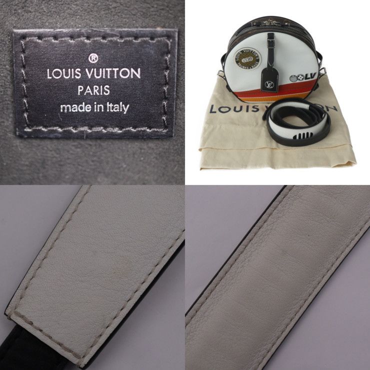 Louis Vuitton Air Line Boat Chapeau Suple Shoulder Bag Leather — view 8