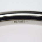 Hermes Loop Necklace Vorswith Metal Yellowish Silver Della Cavalleria — view 8
