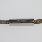 Hermes Loop Necklace Vorswith Metal Yellowish Silver Della Cavalleria — view 9