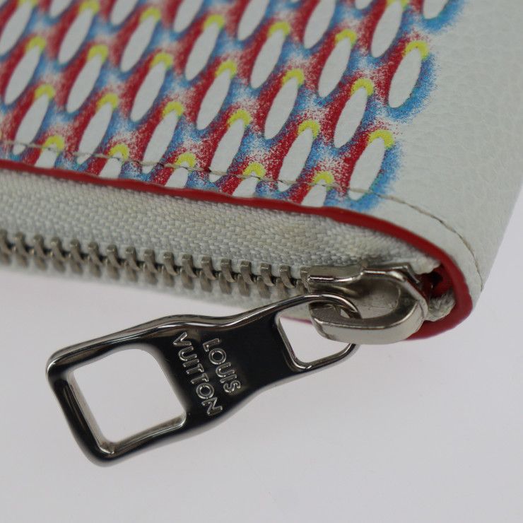 Louis Vuitton Zippy Wallet Vertical Long Leather Bronze White — view 5
